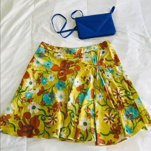 Dolce & Gabbana🎀 Floral Silk Miniskirt size S